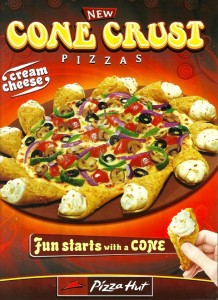 CONE CRUST Pizza Hut Middle East