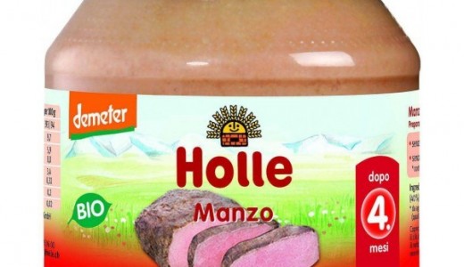 Omogeneizzato di manzo bio Holle un lotto ritirato dal mercato