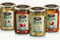 Ponti propone peperoni, carciofi e pomodori in vasetti dove l’olio viene sostituito da addensanti. Diminuiscono prezzi e calorie