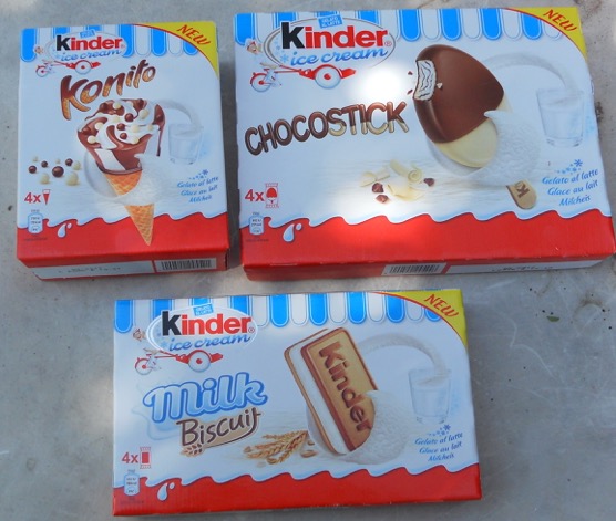 Arriva il gelato Kinder. La nuova linea di prodotti da passeggio Ferrero  contiene olio di palma - Il Fatto Alimentare
