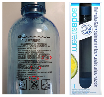 Sodastream richiama bottiglie per gasatura a rischio rottura