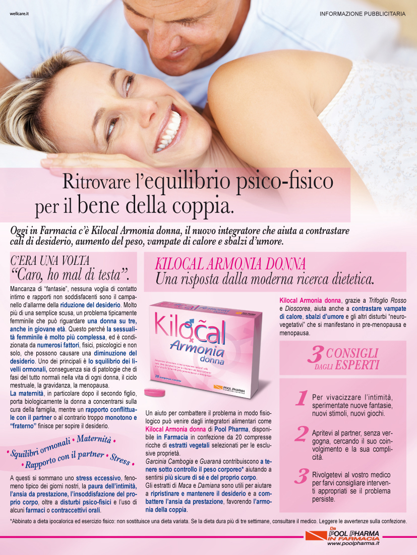 kilocal-armonia-locandina pubblicità ingannevole