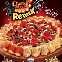 Cheesy bites remix Pizza Hut