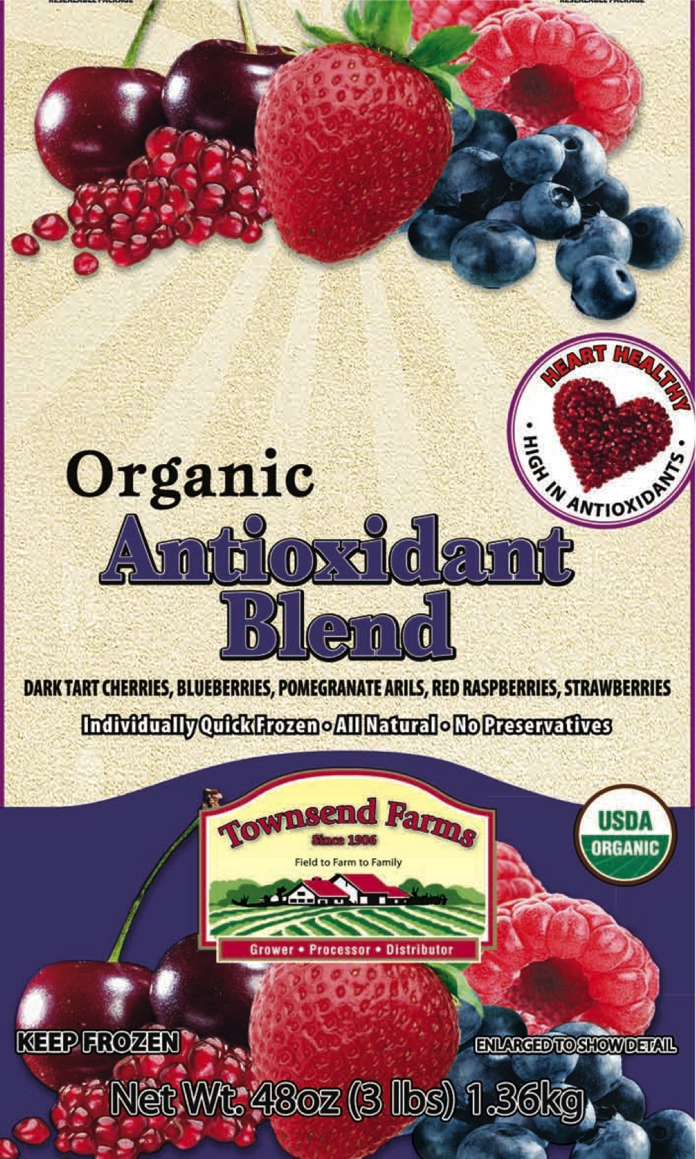 mix frutti di bosco e melograno