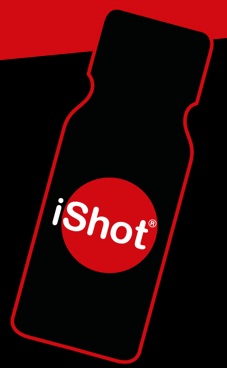 ishot energy drink bottiglia