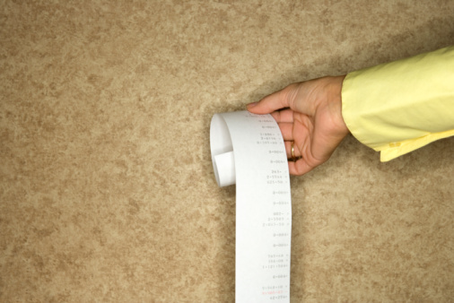 scontrino conto pagare 86542287