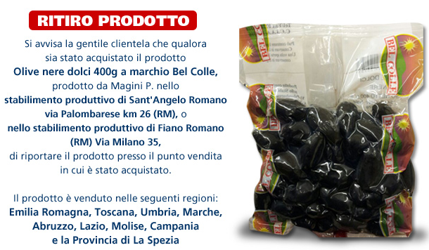 olive bel colle botulino eurospin