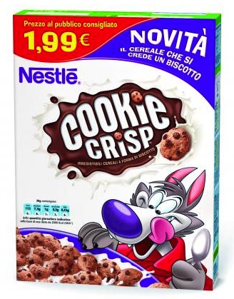 Cookie Crisp nestle colazione cereali