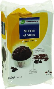 muffin al cacao pam