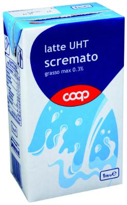 latte coop UHT scremato