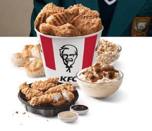 KFC pollo fritto 