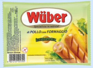 Wuber wurstel Leerdammer