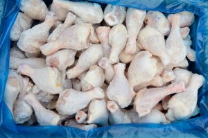 pollo congelato surgelato Salmonella