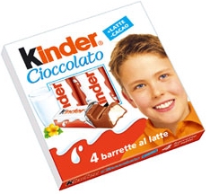 kinder cioccolato ferrero