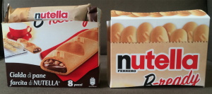 nutella b-ready confezione