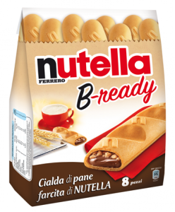 nutella b-ready ferrero bready