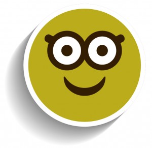 Set of emotion smiling faces icons