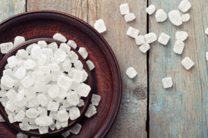 White candy sugar ridurre lo zucchero