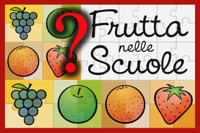 frutta nelle scuole domande