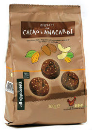Biscotti altromercato cacao con anacardi