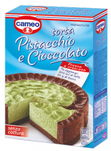 torta cameo pistacchio cioccolato richiamo