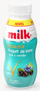 Milk Vitalita yogurt acai mirtillo