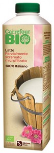 latte biologico carrefour