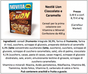 lion cereali