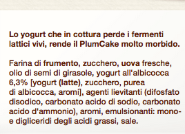 Plum cake Barilla Mulino Bianco
