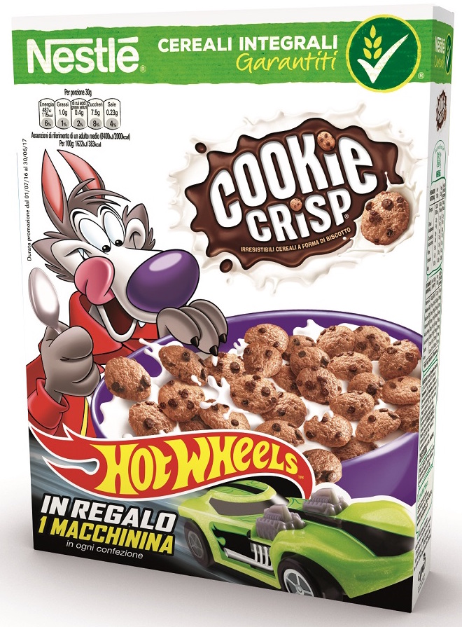 Nestle Hot Wheels Cookie Crisp