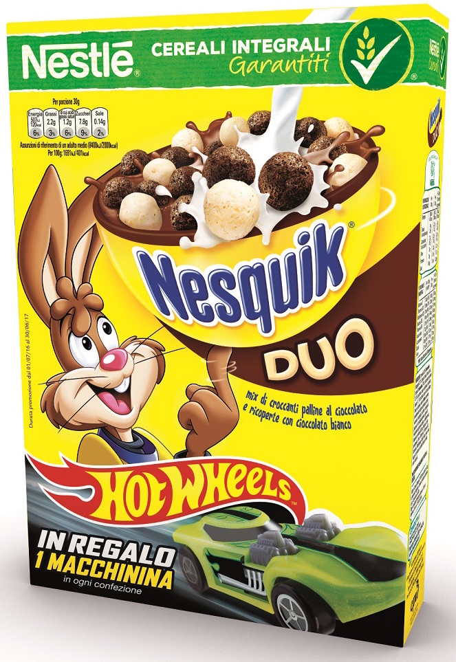 Nestle Hot Wheels Nesquik Duo