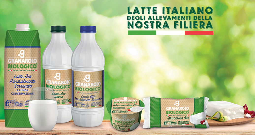 Granarolo biologico latte e latticini