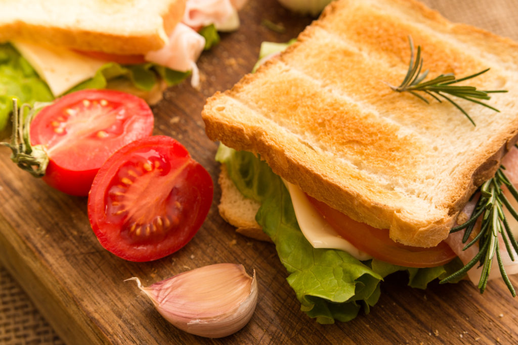 Toast sandwich panino