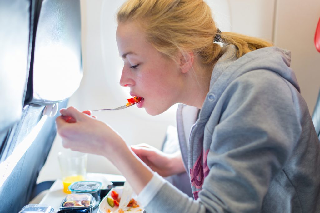 Mangiare in aereo