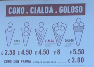 prezzo gelato Milano