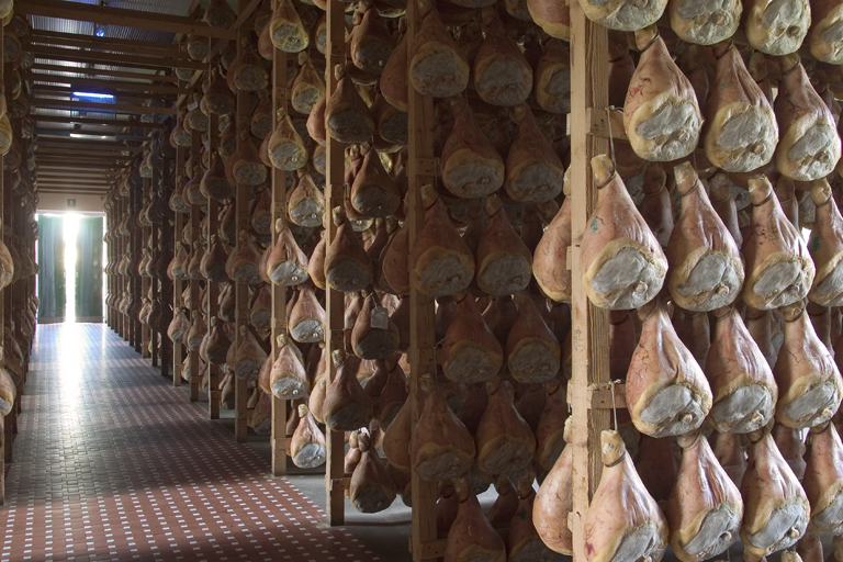 prosciutto di parma stagionatura cosce appese prosciutti